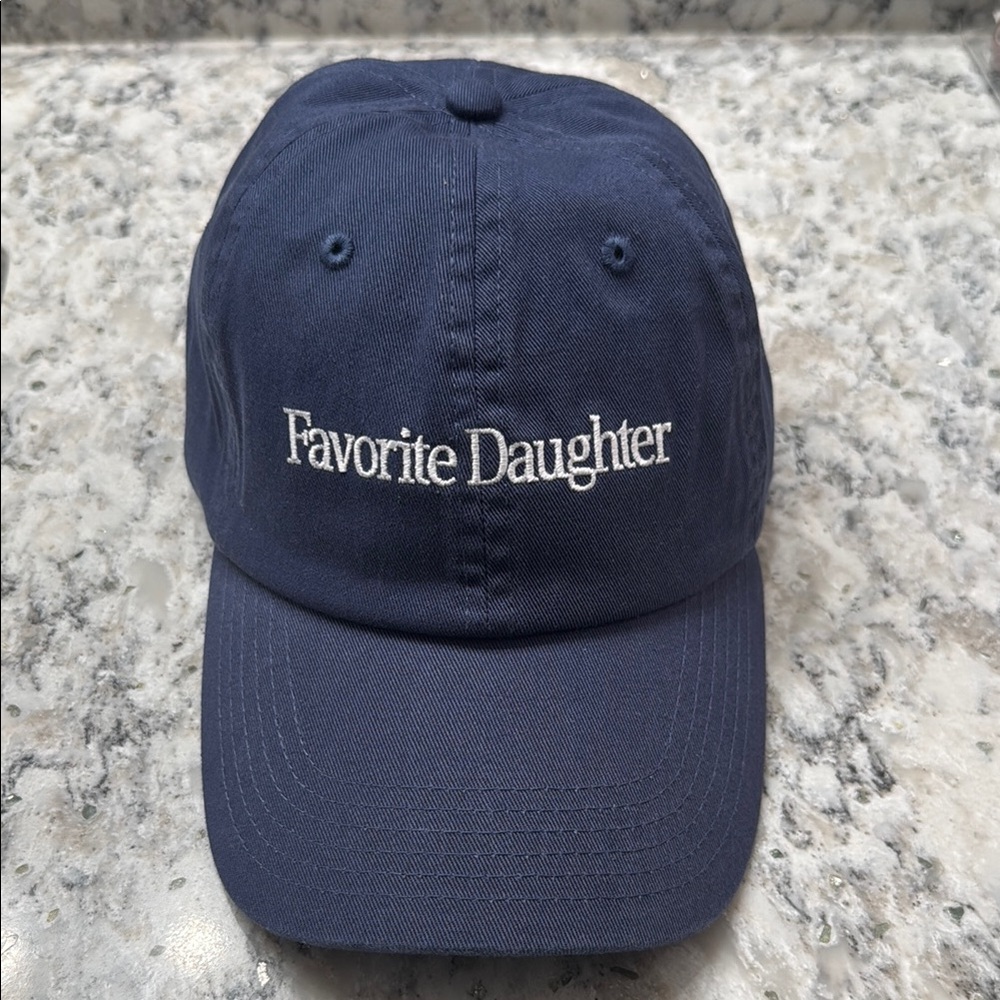 Favorite Daughter Blue Baseball Cap Classic Embroidered Hat